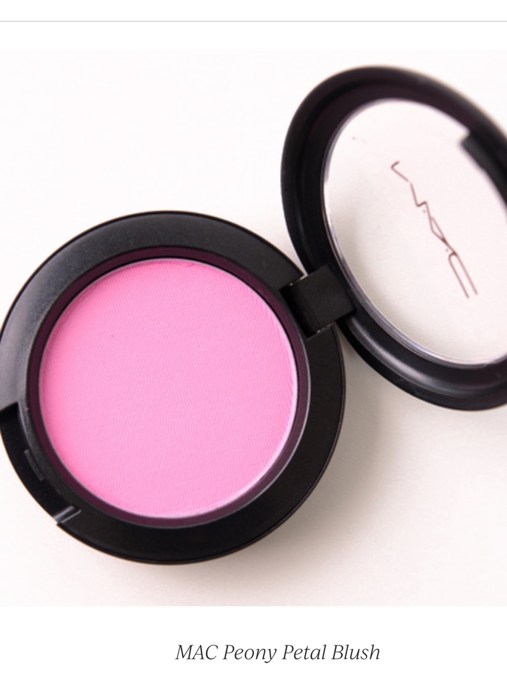 MAC Cosmetics Powder Blush in Peony Petal - Swatched & Discontinued - Picture 3 of 16